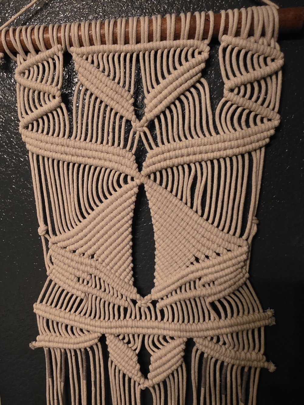 Macramé Wall Hanging - Neutral Cream